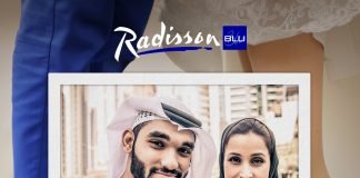 Radisson Blu, en güzel “Düğün Hikayesi”ne sahip çifti Dubai’de ağırlıyor