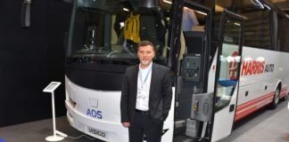 AOS ilk sağdan direksiyonlu otobüsünü Euro Bus Expo Fuarı’nda sergiledi