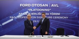 FORD OTOSAN VE AVL’den ‘PLATOONING-OTONOM KONVOY’ TEKNOLOJİSİ