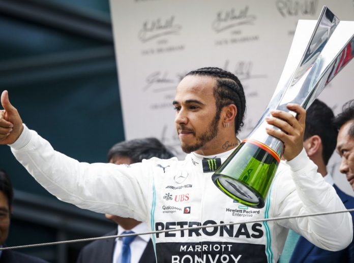 Formula 1 Organizasyonun 1000’inci Yarışı Çin Grand Prix'yi, Mercedes Pilotu Lewis Hamiton kazandı!