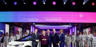 Volkswagen’in elektrikli modeli ID.3’ün üretimi başladı