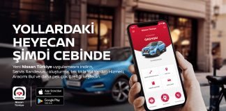 NISSAN Türkiye Mobil Uygulaması” Devrede