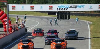 Körfez Yarış Pistinde Müthiş Çekişme