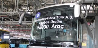 Mercedes-Benz Türk, 95.000’inci otobüsünü üretti