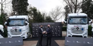 Mercedes-Benz Türk, Barsan Global Lojistik’e 320 adet Actros 1848 LSnrL Teslim Etti