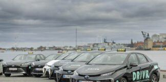 Hidrojen Yakıtlı Toyota Mirai Taksi Kopenhag’da Yollara Çıktı