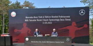 Mercedes-Benz Türk, Türkiye Hentbol Federasyonu Milli Takımlar Resmi Ulaşım Sponsoru