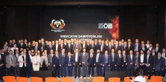 Otomotivde İhracatın Şampiyonları ödül aldı