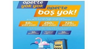OPET’te “Boş Yok” Kampanyası ile Anında Puan Kazan