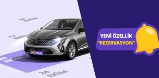 GetirAraç’ta rezervasyon dönemi başladı