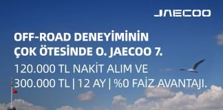 JAECOO, Aralık Ayında Finansman Fırsatlarını J-Drive Off-Road Sürüş Deneyimi Etkinlikleriyle Destekliyor