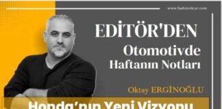 Köşe Yazısı: Honda’nın Yeni Vizyonu