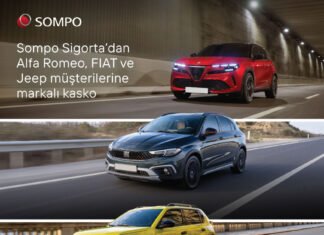 Sompo Sigorta’dan Alfa Romeo, FIAT ve Jeep® müşterilerine ayrıcalıklı kasko hizmetleri