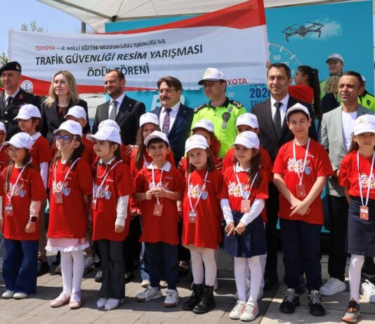 Toyota Otomotiv Sanayi Türkiye’nin düzenlediği ‘Trafik Güvenliği Resim Yarışması’ sonuçlandı