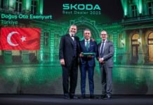 Doğuş Oto Esenyurt, Škoda’nın “En İyi Yetkili Satıcı Ödülü”nün Sahibi Oldu